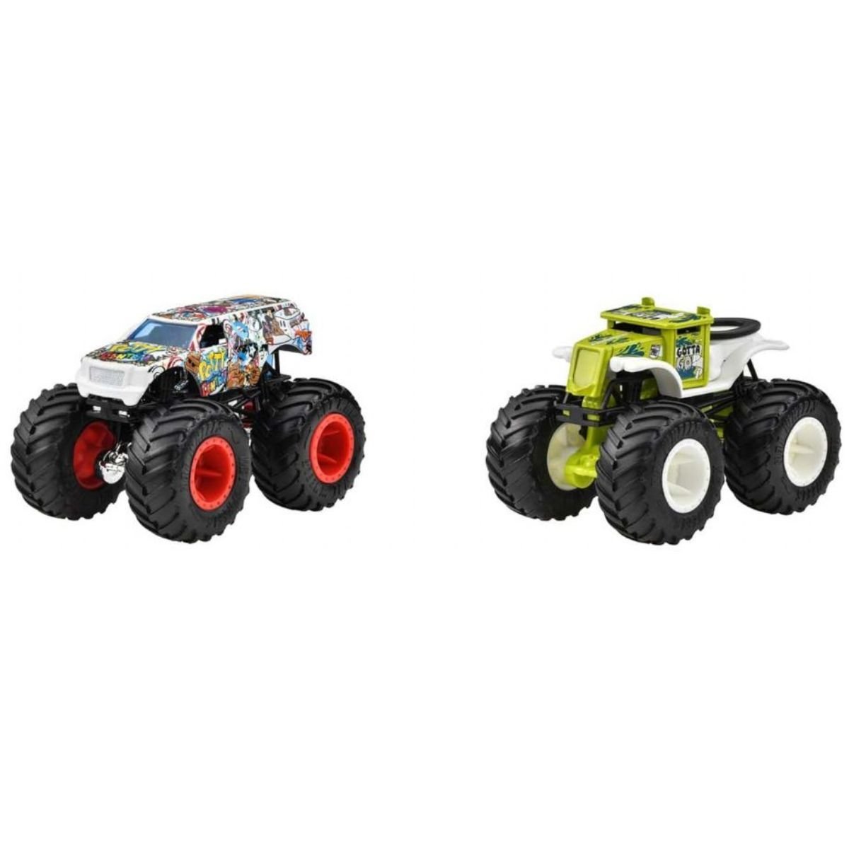 Hot Wheels Monster Trucks Escala 1:64 - Potty Central Vs Really Gotta Go
